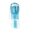 3 in 1 portable dog water bottle food container waste bag dispenser travel cup 3