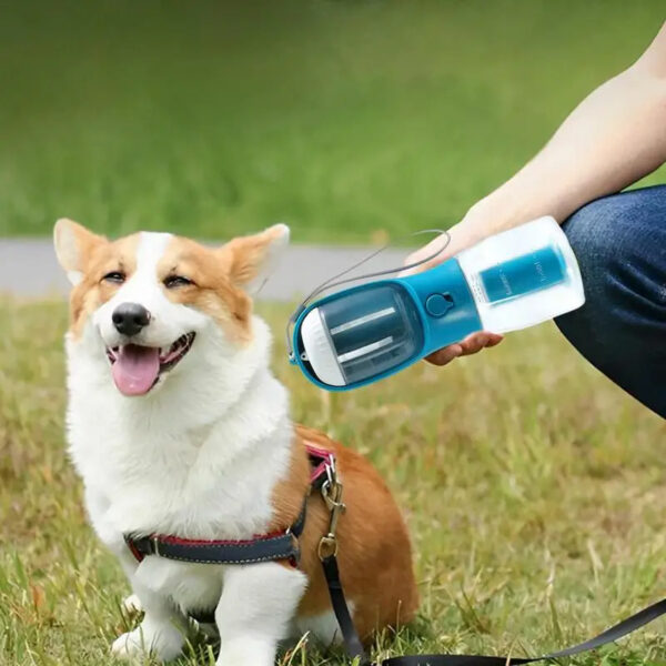 Portable Dog Water Cup Food Garbage Bag Three-in-one - Image 8