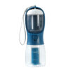 3 in 1 portable dog water bottle food container waste bag dispenser travel cup 9