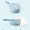 8in1 mandoline slicer strainer vegetable cutter kitchen accessories multi functional easy clean durable sharp safety 7