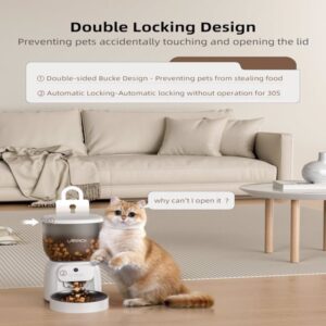 automatic cat feeder with camera smart pet feeding dispenser timer wifi app control dog food bowl portion tracker 5