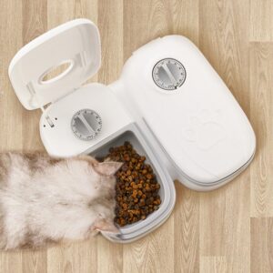 automatic smart pet feeder food dispenser cats dogs timed feeding portion app control 9