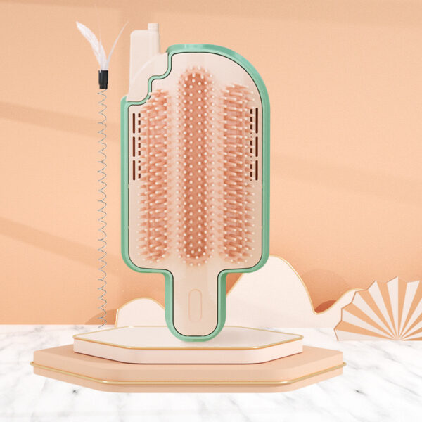 Cat Self Grooming Brush, Popsicle-Shaped, Corner Massage Comb, Cat Scratcher - Image 3