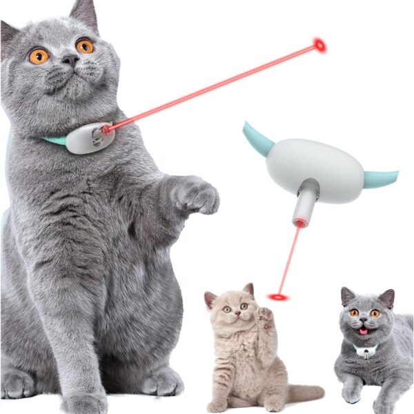 cat smart laser cat collar electric usb charging