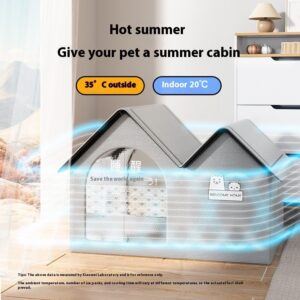 coolcat home summer ice mat air cooled house for cats stay cool comfortable 3