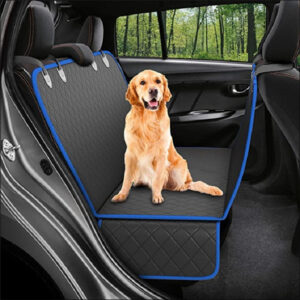 Dog Car Seat Cover Pet Carrier Back Seat Mat With Zipper For Travel