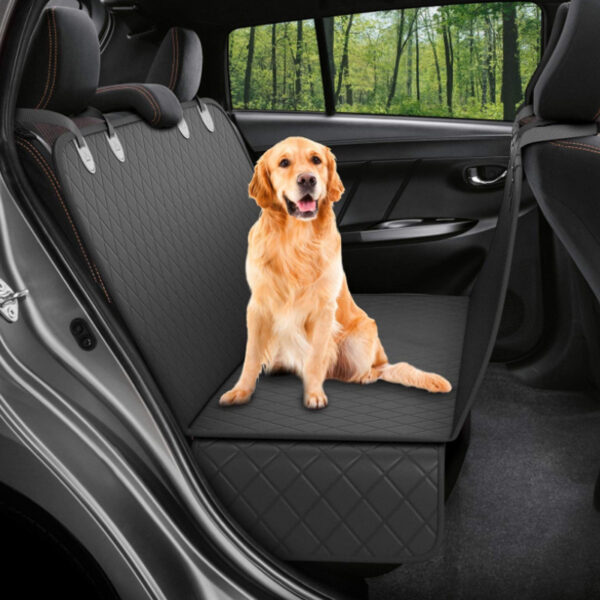 dog car seat cover pet carrier back seat mat zipper travel waterproof durable easy clean anti slip protector 8