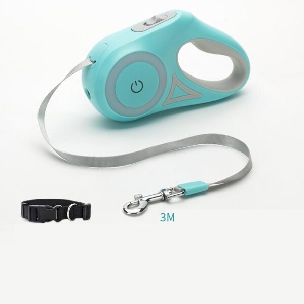 dog retractable leash rope small medium dogs walking pet accessory durable comfortable safe adjustable 3