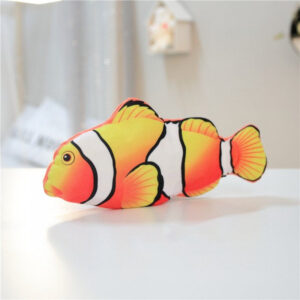 electric jumping fish toy without catnip simulation wiggling floppy interactive usb charging pet toy for cats 112