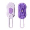 electric steam brush for cats dogs pet grooming cleaning detangle sanitize 7