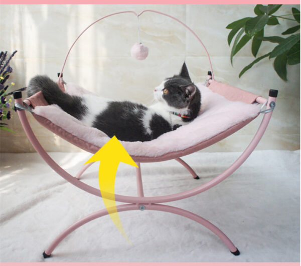 four seasons universal cat recliner cozy adjustable cat bed soft durable 4