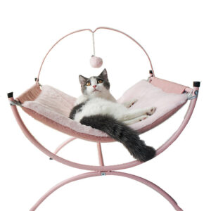 four seasons universal cat recliner cozy adjustable cat bed soft durable 6