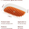 handheld pet spray comb grooming tool for dogs cats bathing shower nozzle water jet wash massage cleaning brush 6