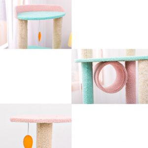 large cat scratching post tall sturdy clawing tower for indoor cats furniture protection 3