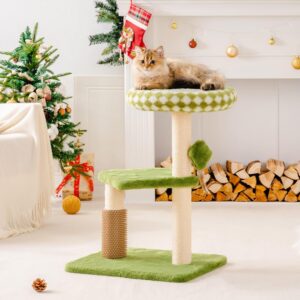 Large Cat Tree Tower – Multi-Level Indoor Cat Furniture with Scratching Posts, Removable Perch & Toys