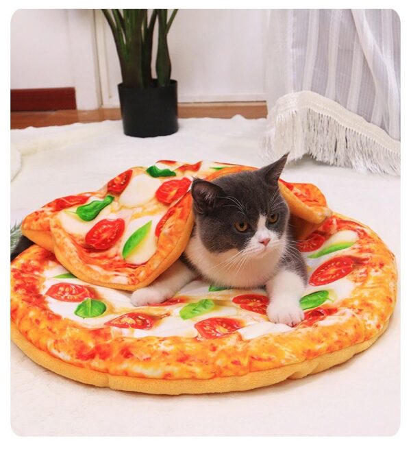 new style cat dog bed pizza mat and blanket