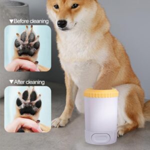 PawClean 2.0 – Semi-Automatic Dog Paw Washer (No Electricity Needed)