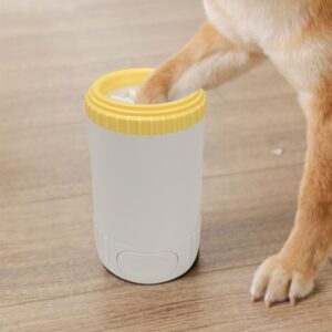 pawclean 20 semi automatic dog paw washer no electricity needed portable easy clean safe non slip outdoor 4