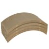 pawhut cat scratching board 4 pack reversible indoor scratcher cardboard pads pet furniture replacement brown durable toy 8