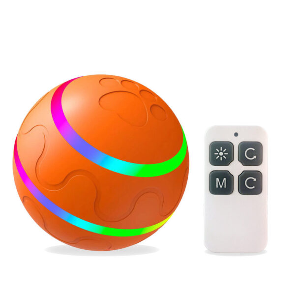 Pet New Cat Wicked Self Rotating Ball Toy USB Charging - Image 4