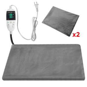 pet heating pad electric warming mat for dogs cats indoor waterproof adjustable temperature soft cover bed safe 8