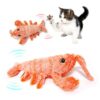 pet toys electric jumping shrimp usb charging