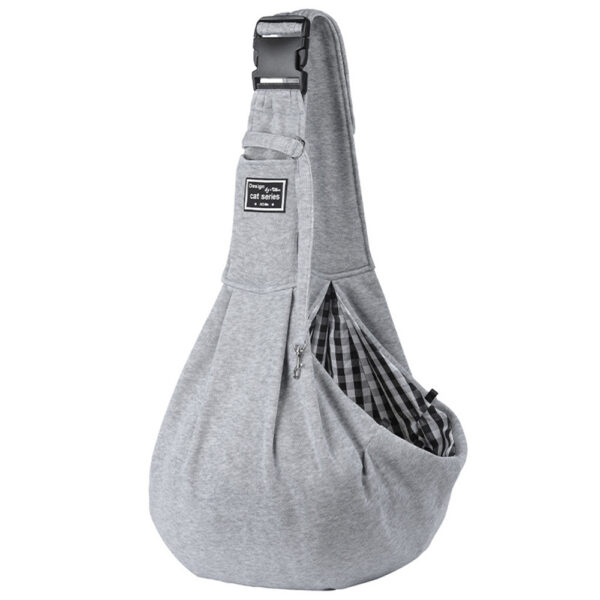 PetGo Sling Carrier – Soft Cotton Travel Bag for Small Dogs & Cats - Image 6