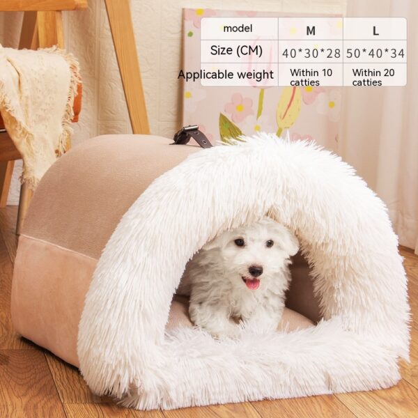 Portable Pet Nest for Autumn And Winter Warm - Image 2