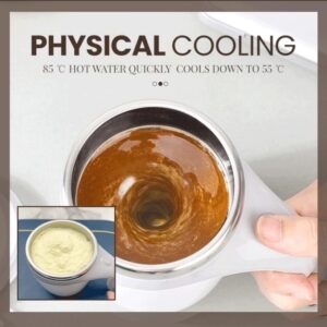 rechargeable model automatic stirring cup electric mixer portable coffee tea water drink bottle easy clean 1