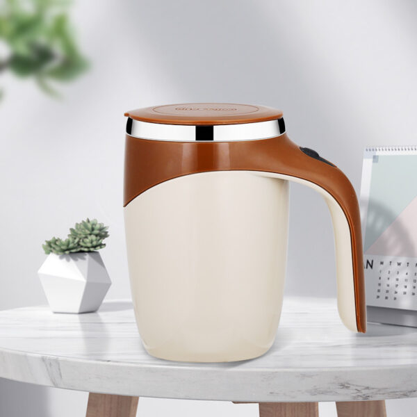rechargeable model automatic stirring cup electric mixer portable coffee tea water drink bottle easy clean 7