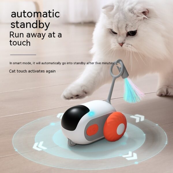 Remote Control Interactive Cat Car Toy USB Charging - Image 6
