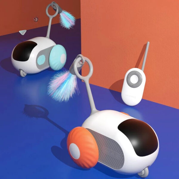 Remote Control Interactive Cat Car Toy USB Charging - Image 9