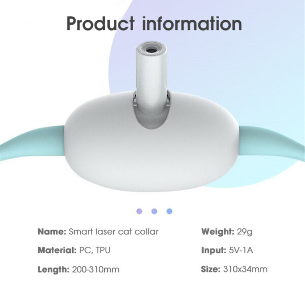 Cat Smart Laser Cat Collar Electric USB Charging - Image 5
