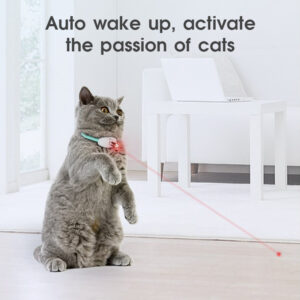 smart laser cat collar electric usb rechargeable interactive toy for cats 8