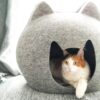 Trending Cat Bed with Cat shape Entrance - Image 2
