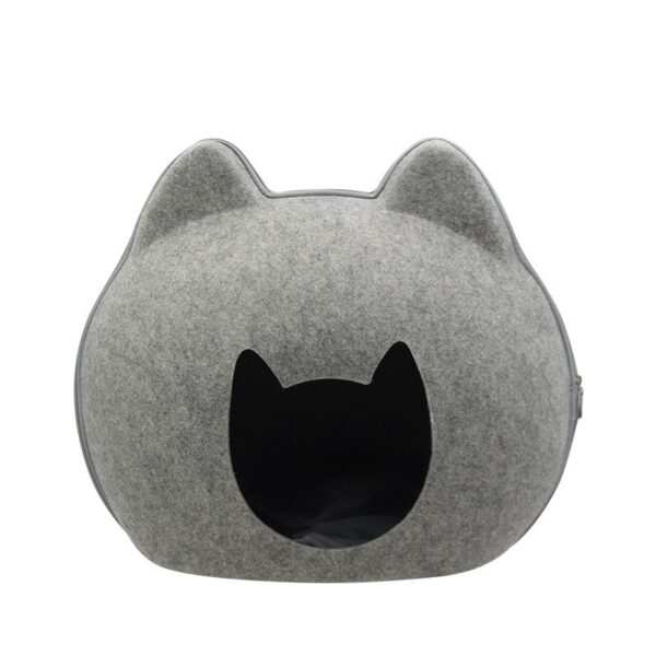 Trending Cat Bed with Cat shape Entrance - Image 4