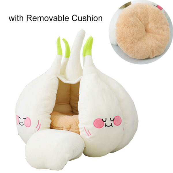 warm pet tent bed cave style winter house soft cushion for cats small dogs cozy sleeper 1