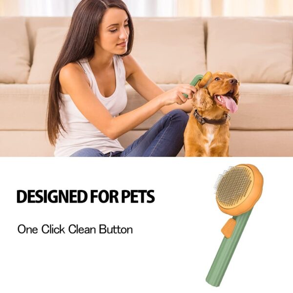 PumpkinPaws Brush – Self-Cleaning Grooming Brush for Pets - Image 8