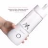350ml portable usb blender rechargeable electric juicer smoothie mixer 14