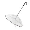 clearpaw umbrella transparent dog umbrella with traction chain rain protection for pets 5