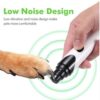 electric pet nail clipper dog cat grooming tool rechargeable trimmer safe quiet manicure grinder portable professional 3