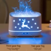 elk flame humidifier diffuser silent atmosphere lamp for cozy home christmas 177