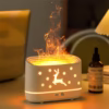 elk flame humidifier diffuser silent atmosphere lamp for cozy home christmas 223