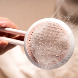 furease pro automatic massage hair remover brush self cleaning pet grooming tool cat dog brush 4