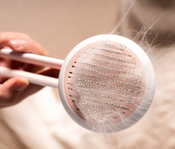 furease pro automatic massage hair remover brush self cleaning pet grooming tool cat dog brush 4