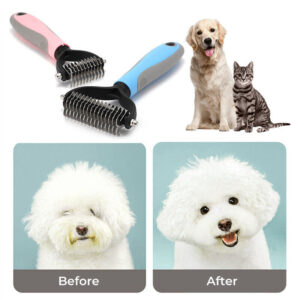 grooming brush for pet dog cat comb fur remover self cleaning pet brush easy hair removal 23