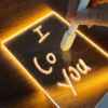 LED Message Note Board – Creative Night Light with Pen for Kids & Loved Ones