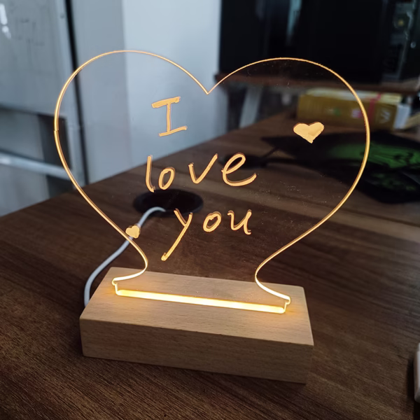 led message note board creative night light with pen for kids loved ones 14