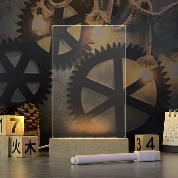 led message note board creative night light with pen for kids loved ones 15