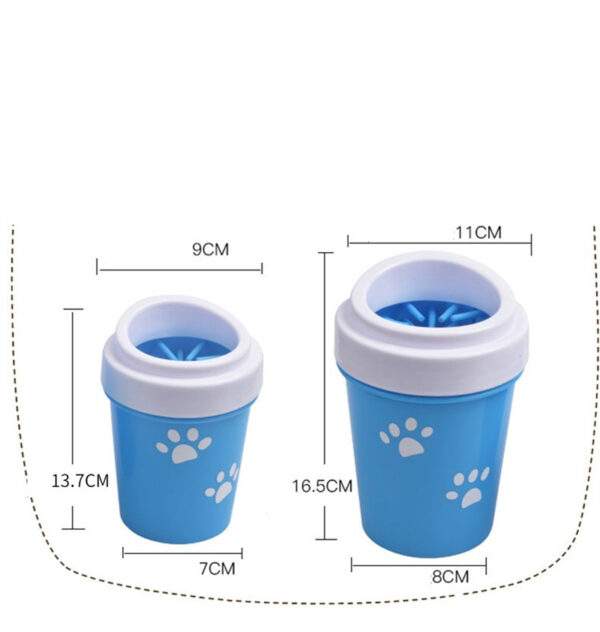 pawclean pro silicone dog foot care cleaner portable paw washer gentle pet grooming tool 3